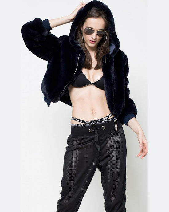 Geaca Missguided bleumarin