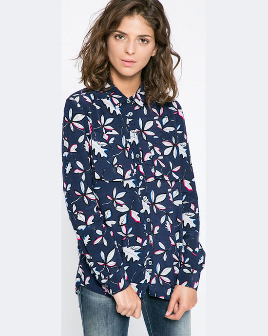 Camasa Tommy Hilfiger bleumarin