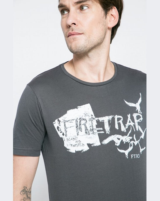 Tricou Firetrap gri
