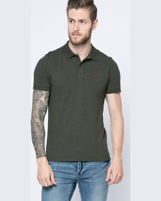 Tricou Selected polo mÄsliniu