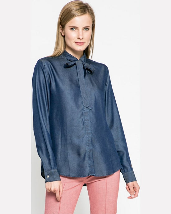 Camasa Tommy Hilfiger bleumarin