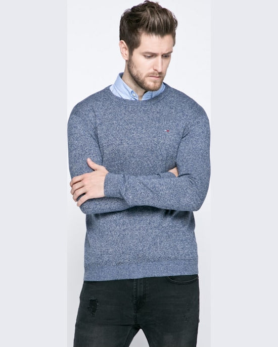 Pulover Tommy Hilfiger bleumarin