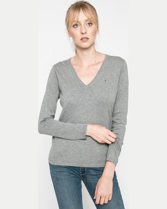 Pulover Tommy Hilfiger gri