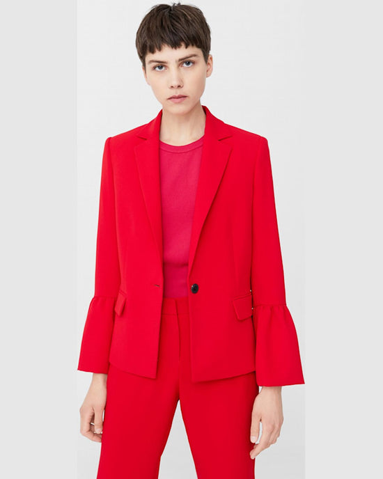 Sacou Mango volante rosu