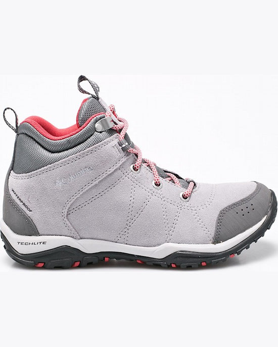 Pantofi Columbia fire venture mid gri deschis