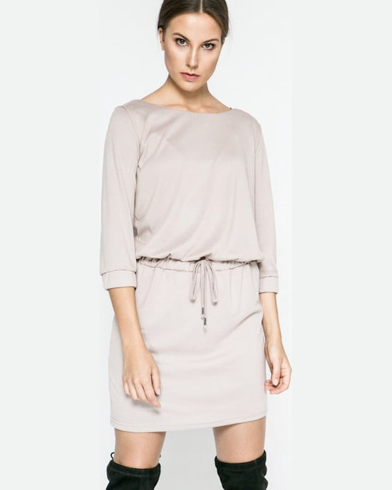 Rochie Kiss My Dress bej