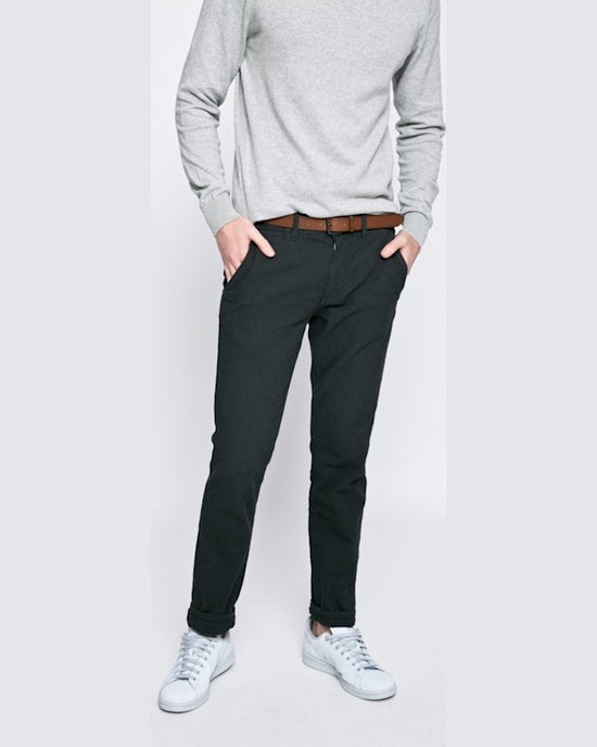 Pantaloni Tom Tailor negru cărbune