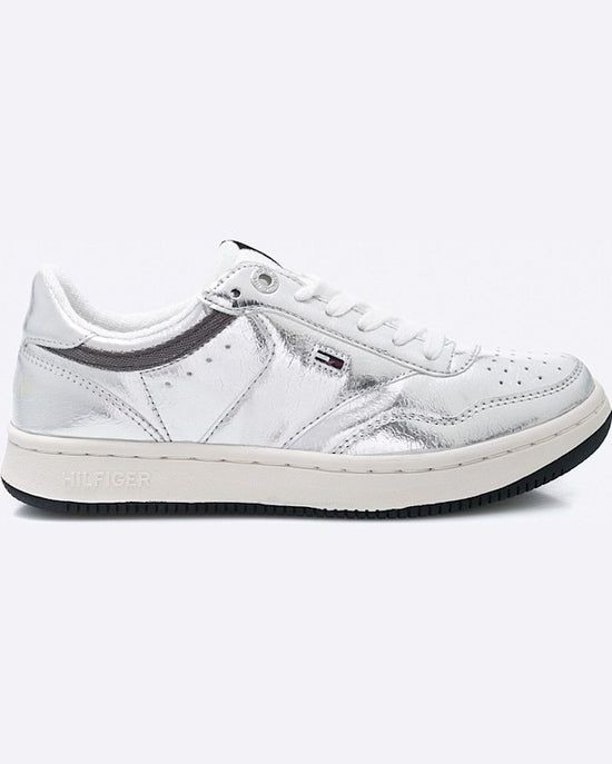 Pantofi Tommy Hilfiger jump argint