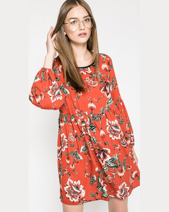 Rochie Kiss My Dress portocaliu