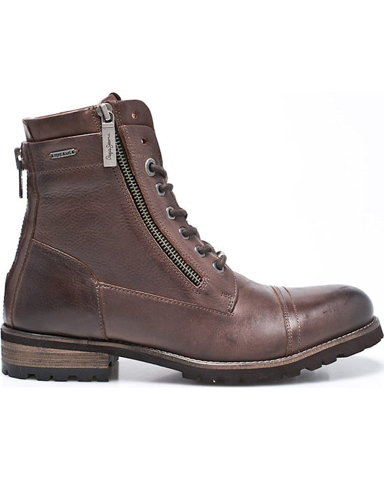 Pantofi Pepe Jeans melting flex maro închis