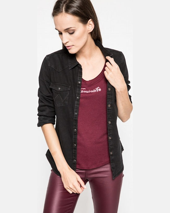 Camasa Wrangler negru