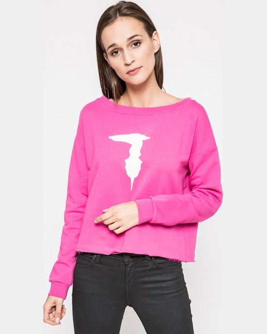 Bluza Trussardi roz murdar