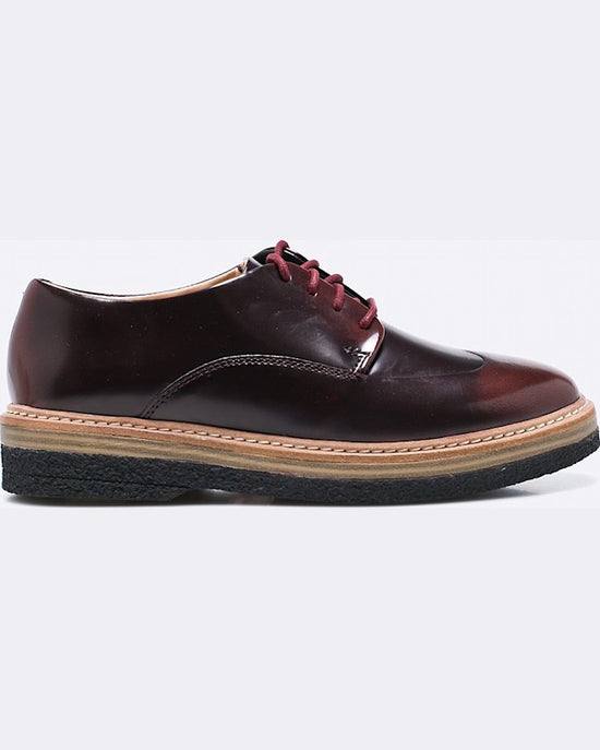 Pantofi Clarks pantof castaniu