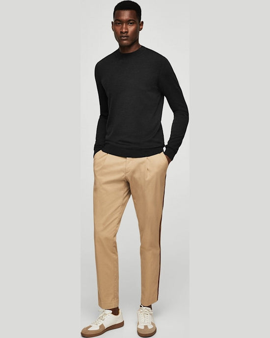 Pulover Mango willow gri