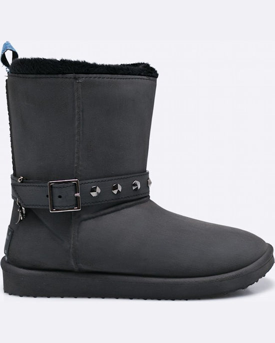 Botine Trussardi negru cărbune