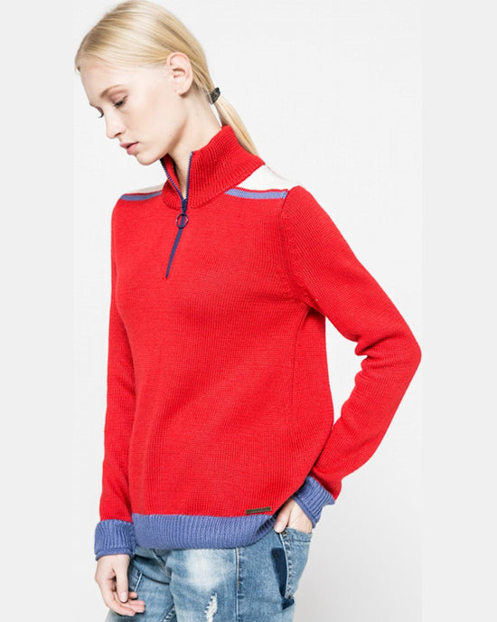 Pulover Pepe Jeans claudia roșu