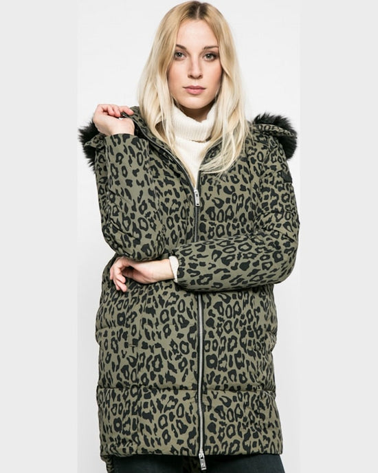 Geaca Pepe Jeans de puf fleur multicolor