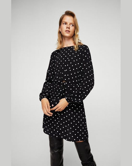 Rochie Mango trumpet negru