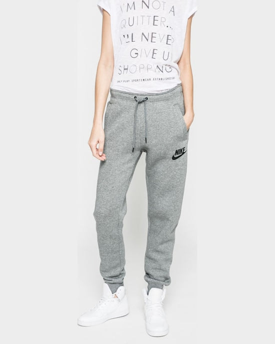 Pantaloni Nike gri deschis
