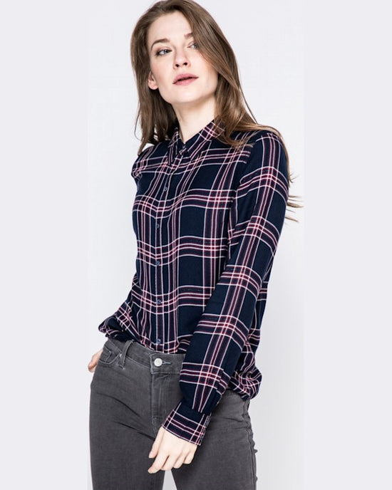 Camasa Wrangler bleumarin