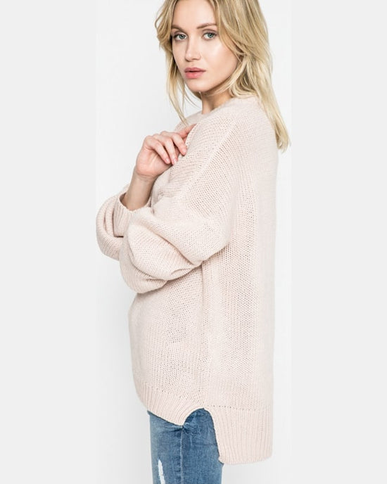 Pulover Answear roz pastelat