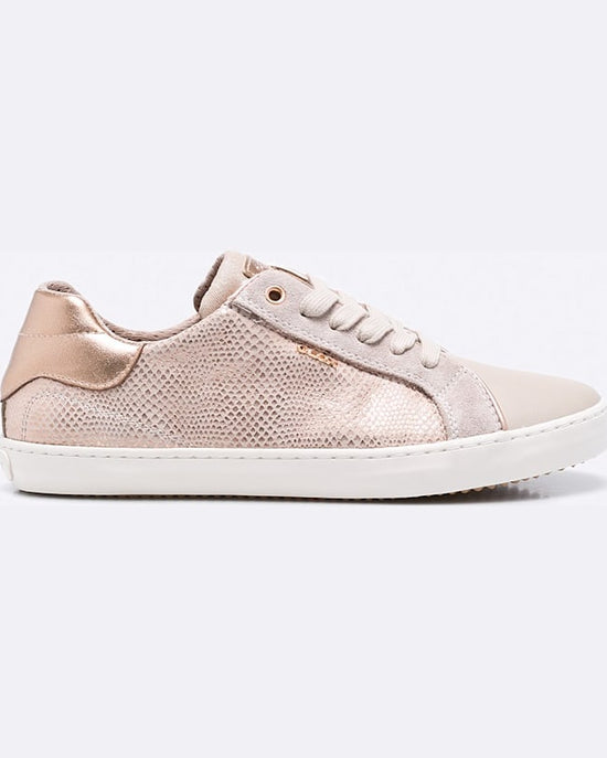 Pantofi Geox de culoarea grĂ¢ului