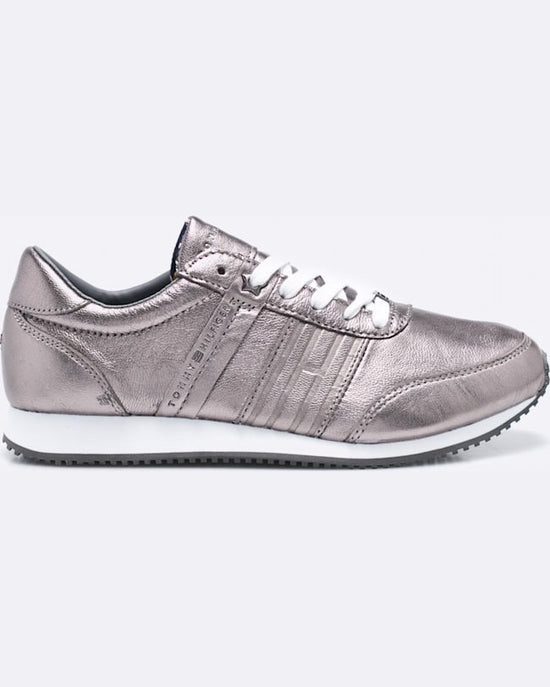 Pantofi Tommy Hilfiger phoenix argint