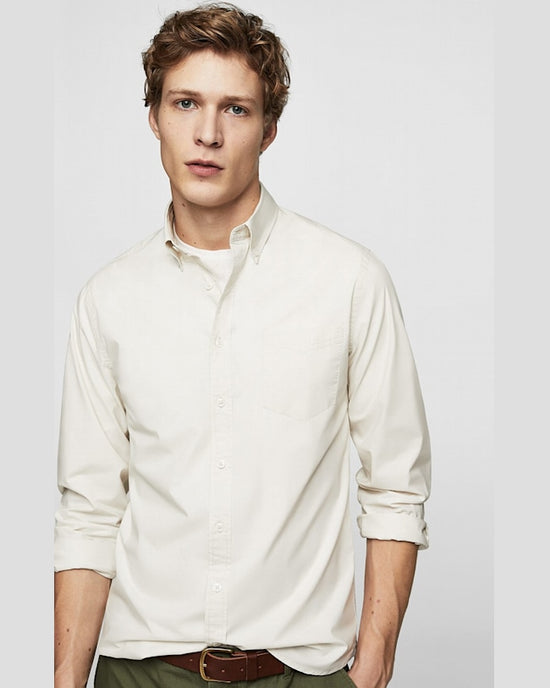 Camasa Mango bambi alb