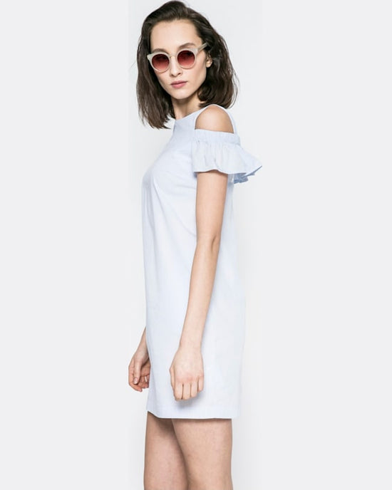 Rochie Trussardi albastru deschis