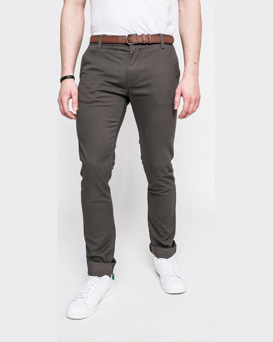 Pantaloni Tom Tailor chino gri