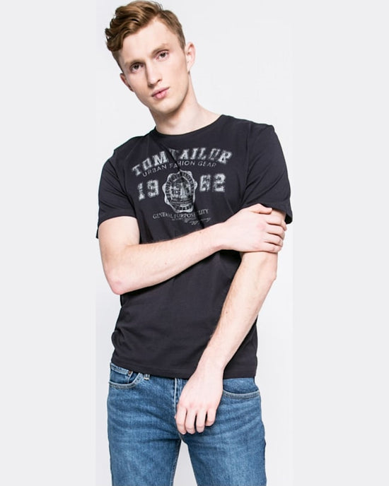 Tricou Tom Tailor bleumarin