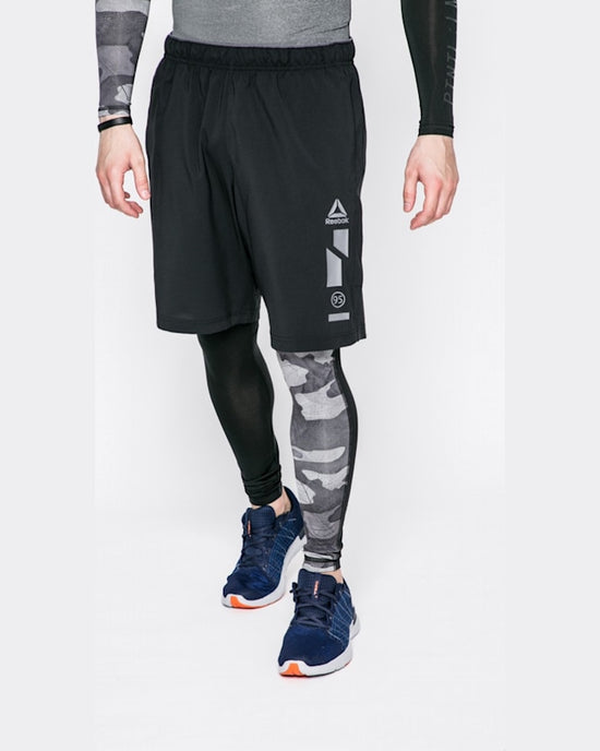 Pantaloni Reebok scurti negru