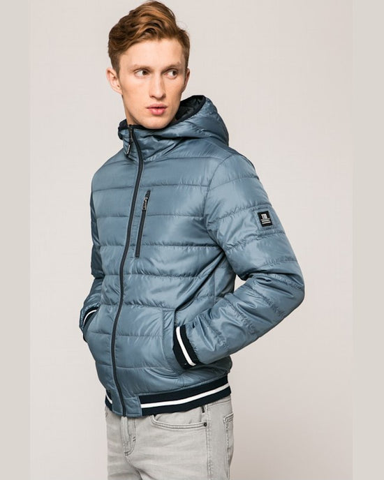 Geaca Tom Tailor cu doua fete albastru