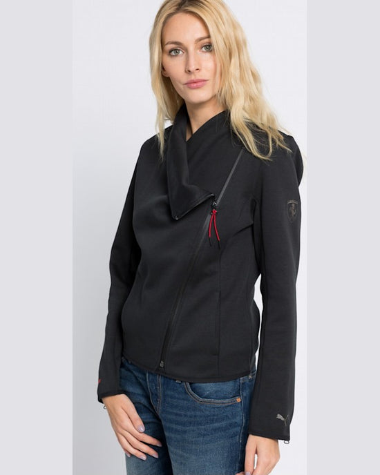 Geaca Puma ferrari sweat jacket negru
