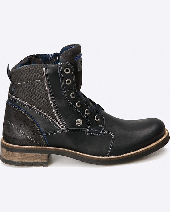 Pantofi Oliver s. oliver inalti bleumarin