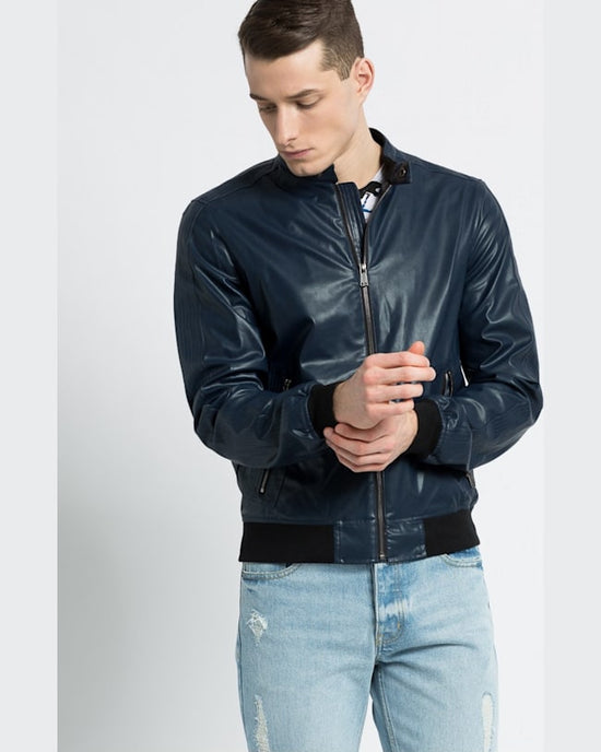 Canadiana Guess geaca bleumarin