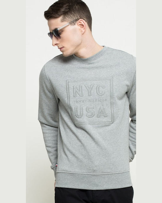 Bluza Tommy Hilfiger gri