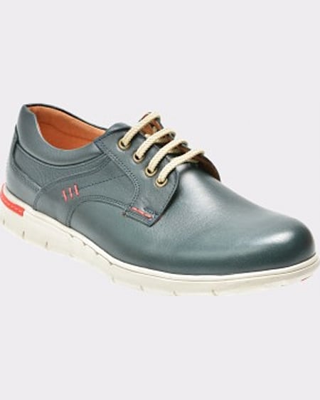 Otter Pantofi bleumarin din piele naturala