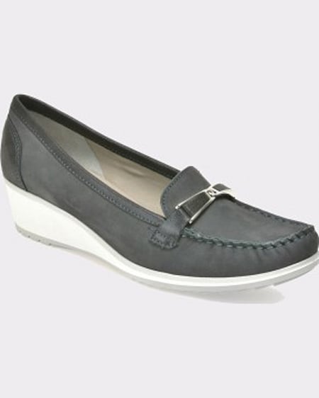 Ara Pantofi bleumarin din nabuc