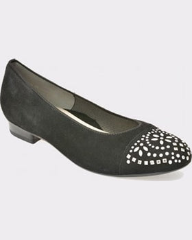 Ara Balerini negri din piele intoarsa