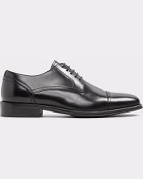 Aldo Pantofi negri din piele naturala