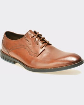 Clarks Pantofi maro din piele naturala