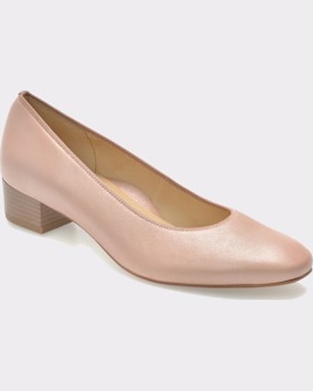 Ara Pantofi roz din piele naturala