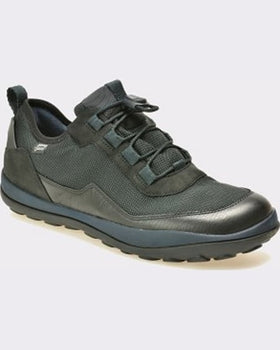 Camper Pantofi negri din material textil