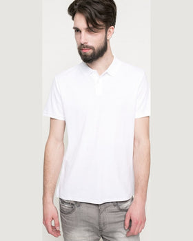 Tricou Calvin Klein polo alb