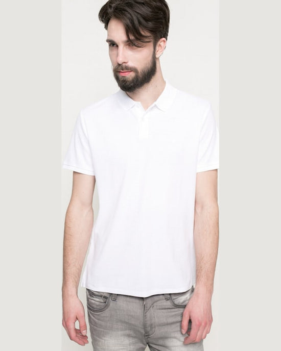 Tricou Calvin Klein polo alb