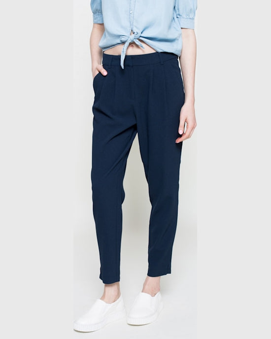 Pantaloni Vila bleumarin