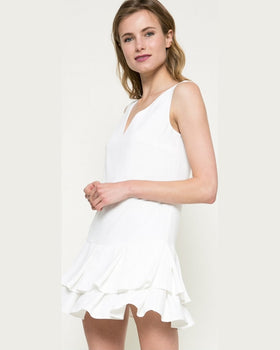 Rochie Kiss My Dress alb
