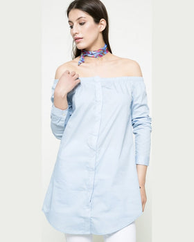 Bluza Noisy May albastru