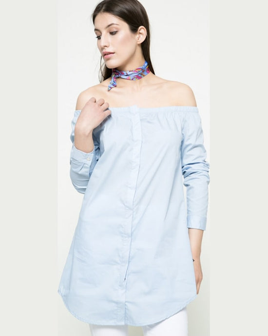 Bluza Noisy May albastru